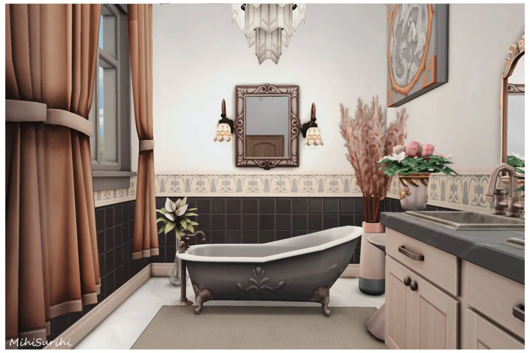 Ella Parisian Bathroom NO CC
