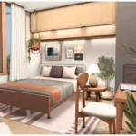 Lyla Bedroom 1 NO CC - Modern Wooden