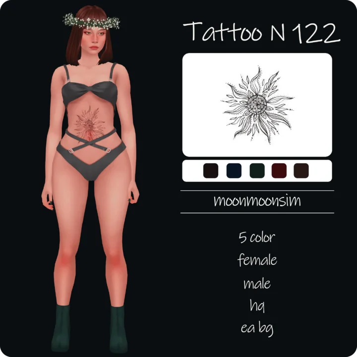 Tattoo N122