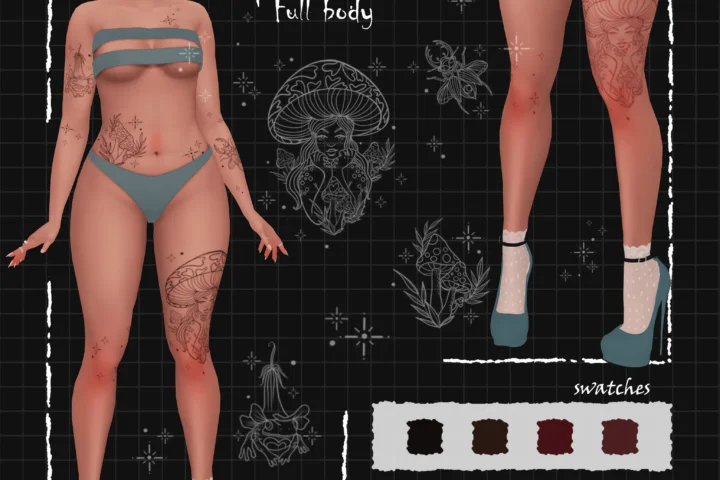 Full body tattoo M2
