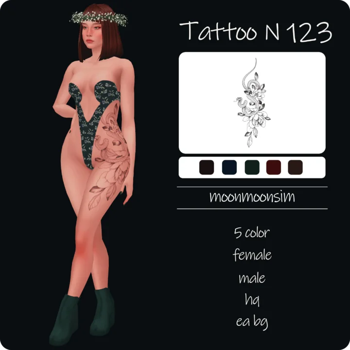 Tattoo N123