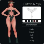 Tattoo N116