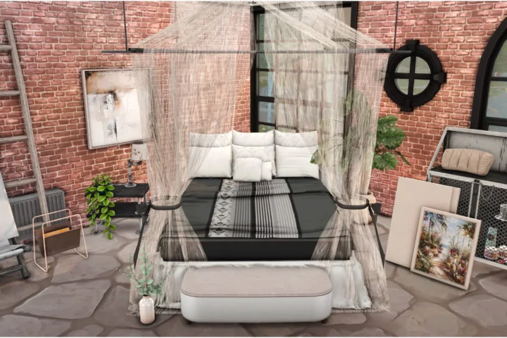 Alma Industrial Bedroom