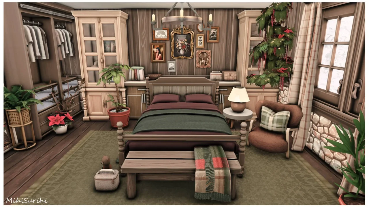 Als Cabin Bedroom