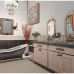 Ella Parisian Bathroom NO CC