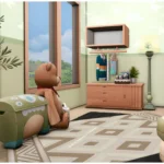 Lyla Kids Bedroom NO CC - Modern Wooden
