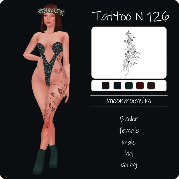 Tattoo N126