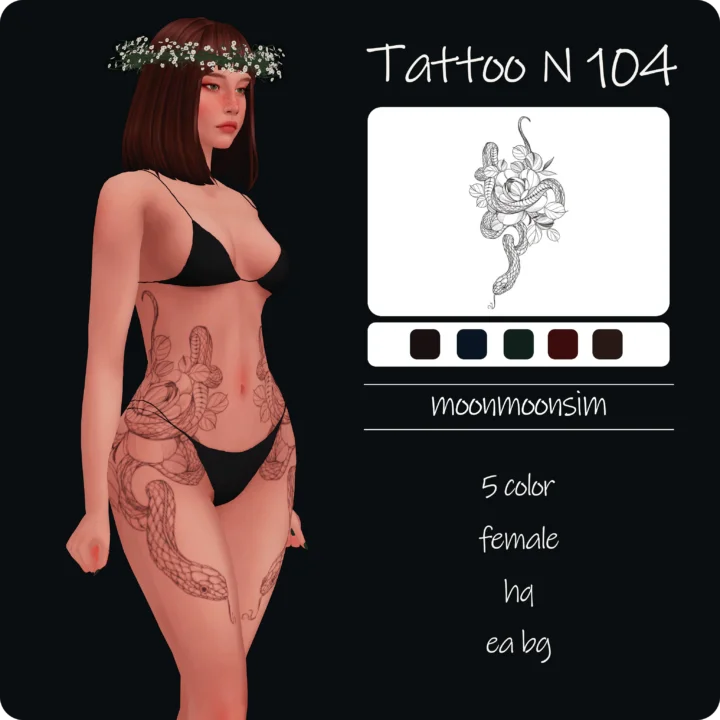 Tattoo N104