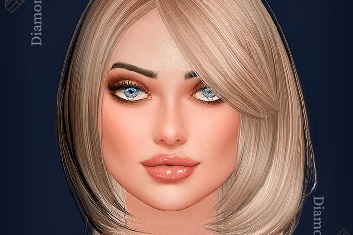 Barbara hair 61 by diamondssims