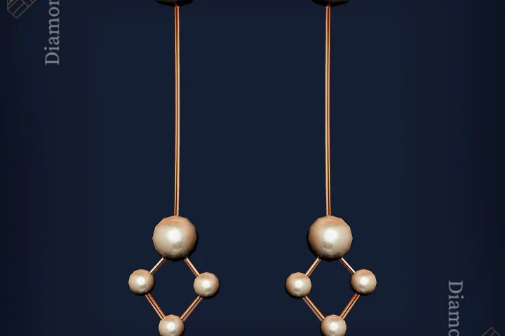 Pearl earrings 92 by diamondssims
