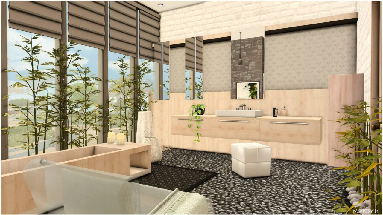 Bamboo Bathroom