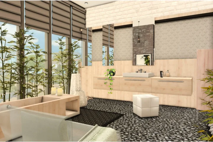 Bamboo Bathroom