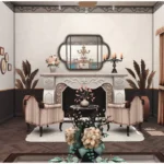 Ella Parisian Living Room NO CC