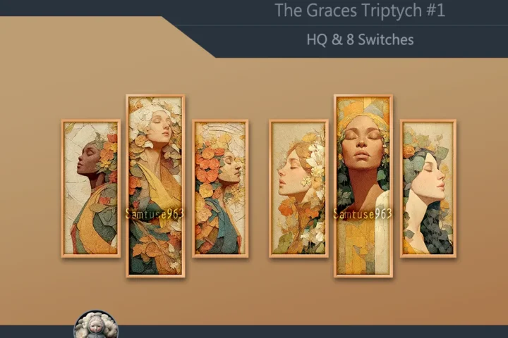 HQ The Graces Triptych #1 Sellable Extra B Samtuse963