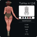 Tattoo N129