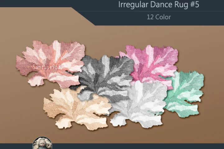 Irregular Dance Rug #5 Samtuse963