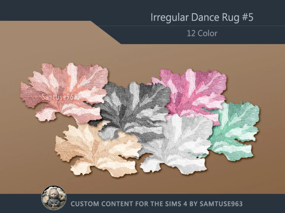 Irregular Dance Rug #5 Samtuse963