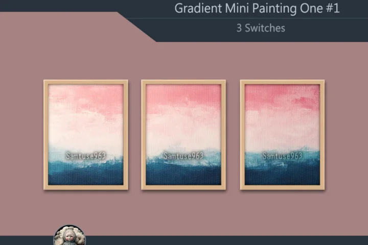 Gradient Mini Painting One #1 Extra G Samtuse963