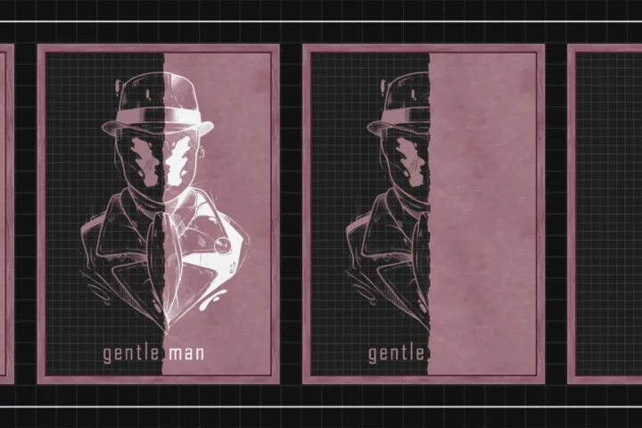 Gentleman Pink wall art