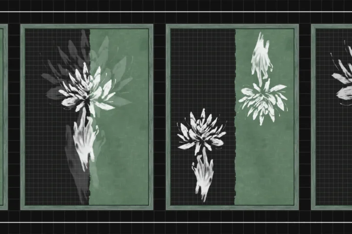 Soft Touch Green wall art