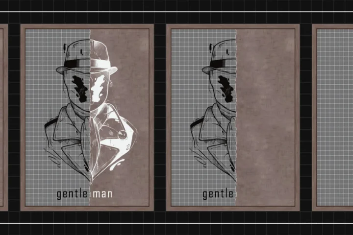 Gentleman Cappuccino wall art