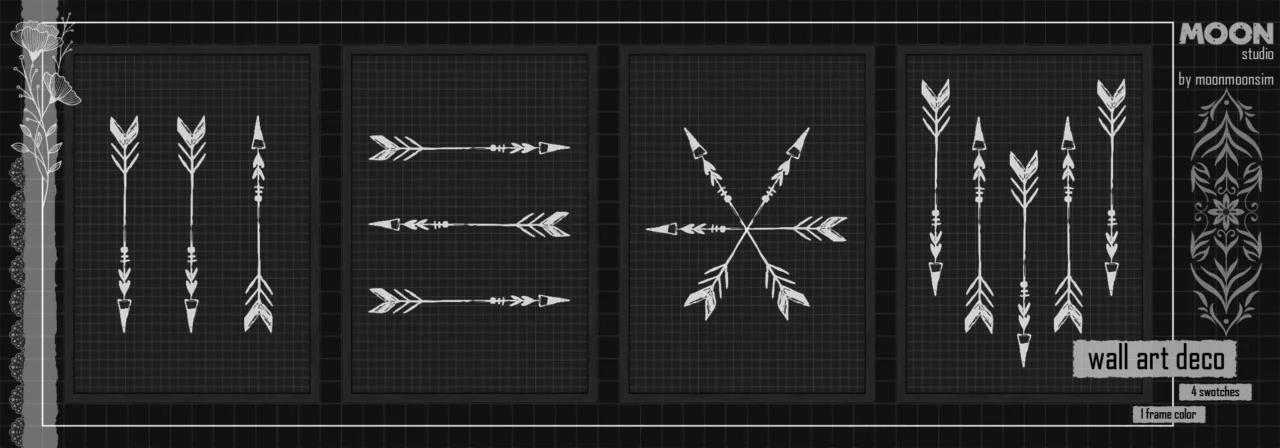 Black Arrow wall art