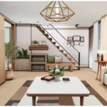 Lyla Living Room NO CC - Modern Wooden