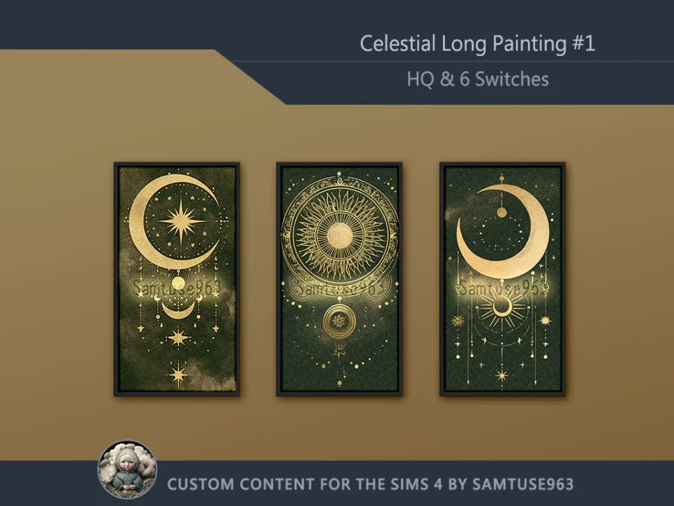 HQ Celestial Long Painting #1 Sellable Extra D Samtuse963