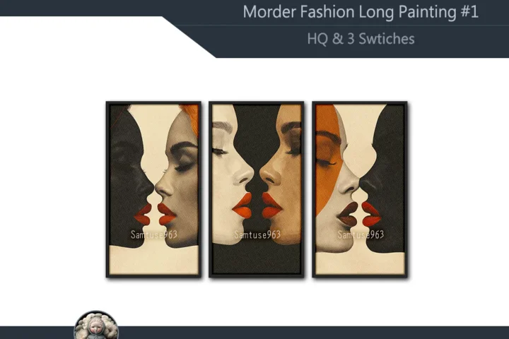 HQ Modern Fashion Long Painting #1 Sellable Extra D Samtuse963