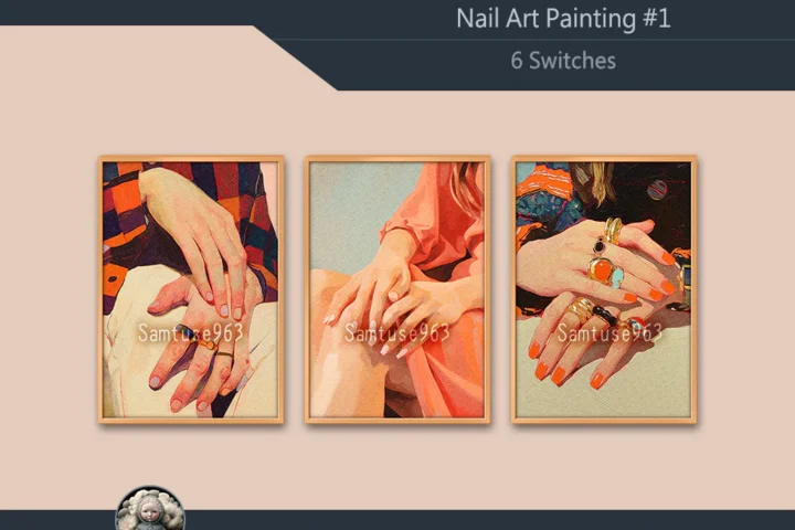 Nail Art Painting #1 Sellable Extra A Samtuse963