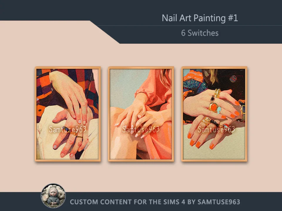 Nail Art Painting #1 Sellable Extra A Samtuse963