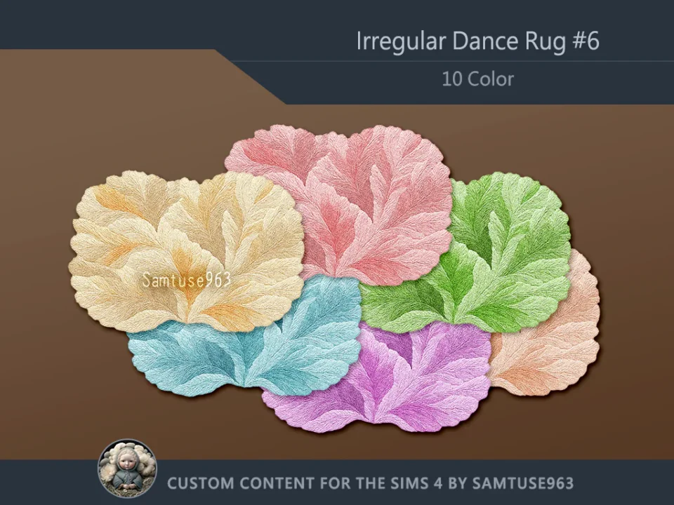 Irregular Dance Rug #6 Samtuse963