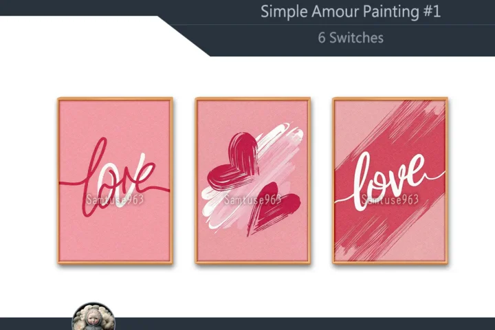 Simple Amour Painting #1 Sellable Extra A Samtuse963