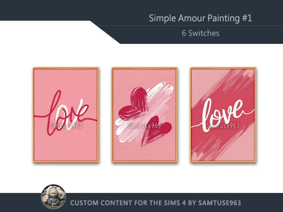 Simple Amour Painting #1 Sellable Extra A Samtuse963