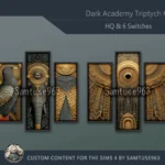 HQ Dark Academy Triptych #1 Sellable Extra B Samtuse963