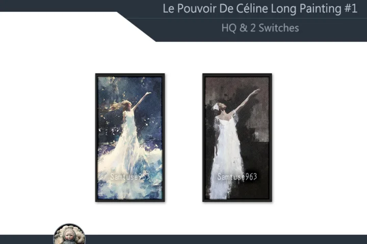 Le Pouvoir De Celine Long Painting Sellable Extra D Samtuse963