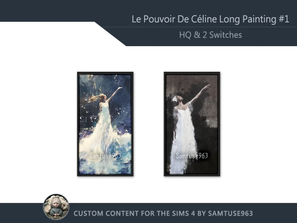 Le Pouvoir De Celine Long Painting Sellable Extra D Samtuse963