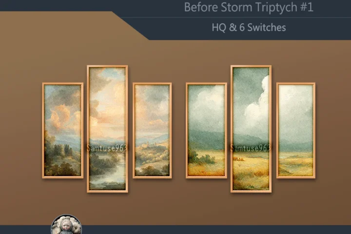 HQ Before Storm Triptych #1 Sellable Extra B Samtuse963
