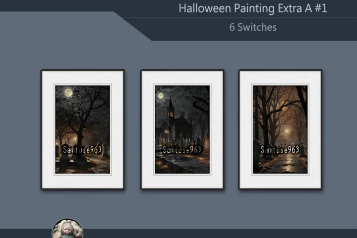 Halloween Painting #1 Sellable Extra A Samtuse963