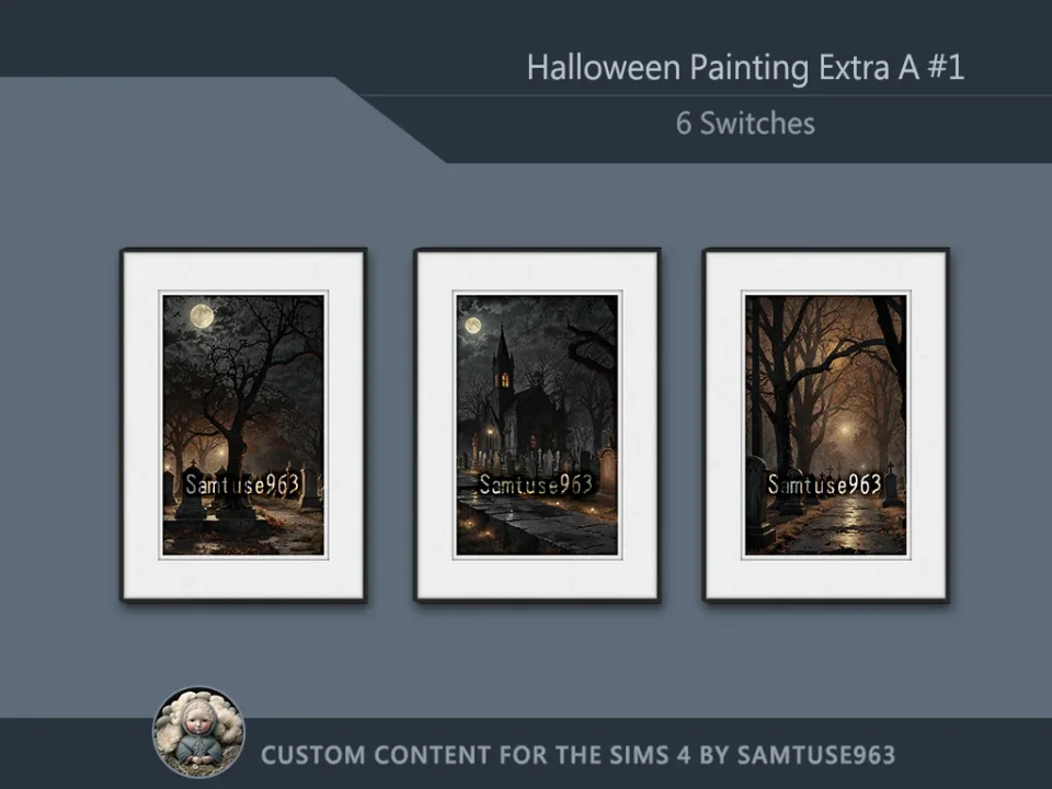 Halloween Painting #1 Sellable Extra A Samtuse963