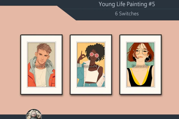 Young Life Painting #5 Sellable Extra A Samtuse963