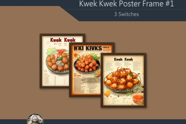 Kwek Kwek Poster Frame #1 Samtuse963