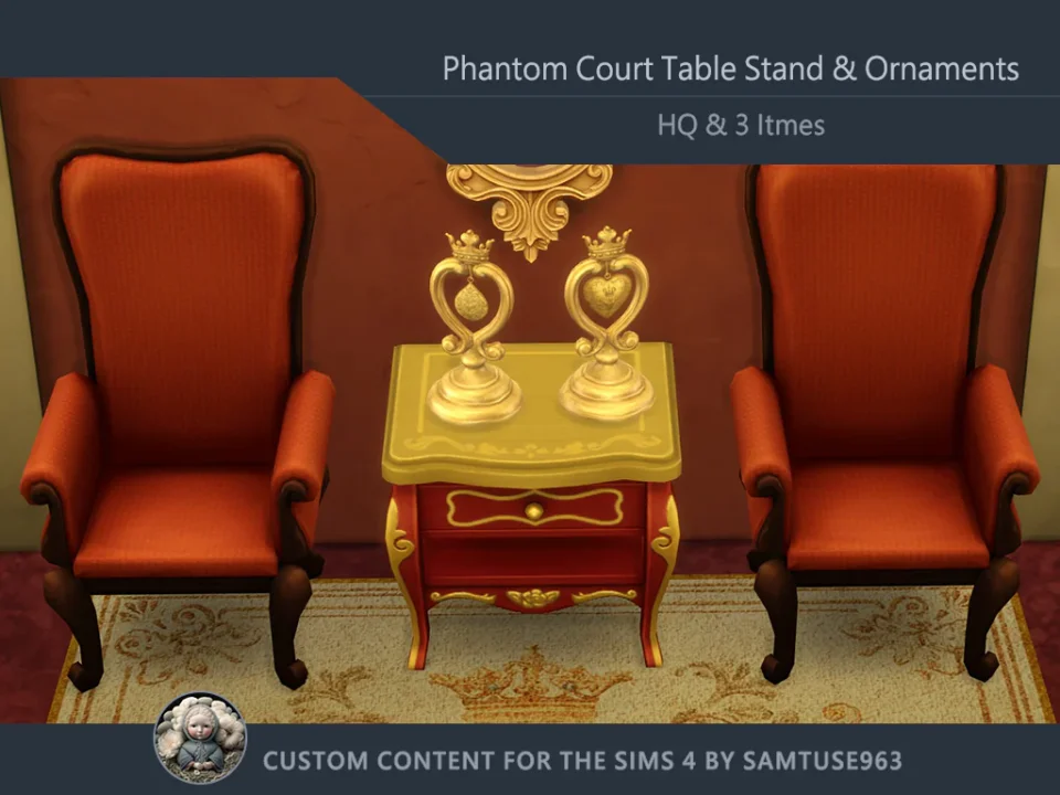 HQ Phantom Court Table Stand #1 Samtuse963