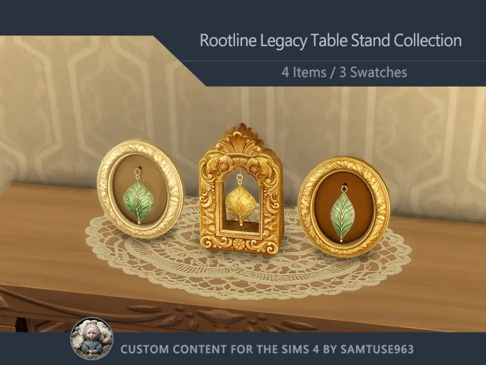 Rootline Legacy Table Stand Collection #1 Samtuse963