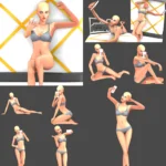 Teen selfie poses