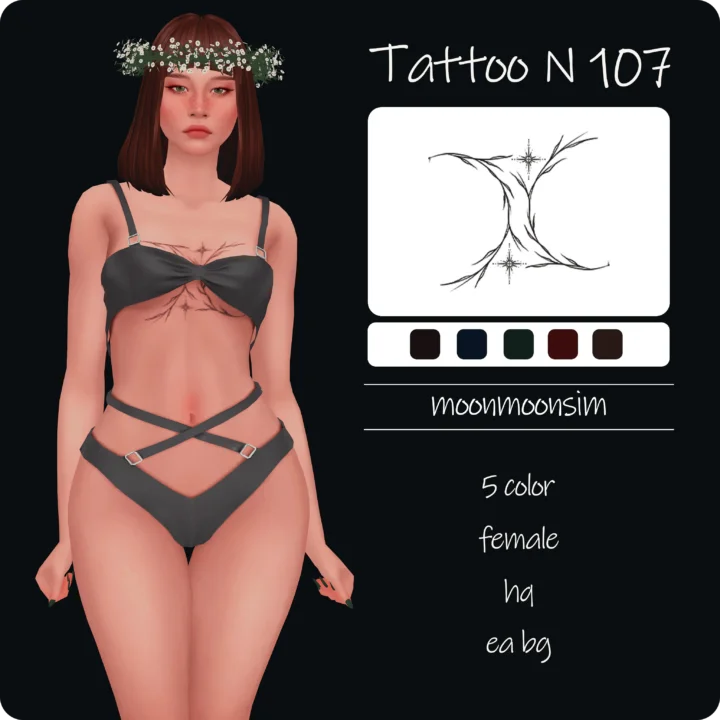 Tattoo N107
