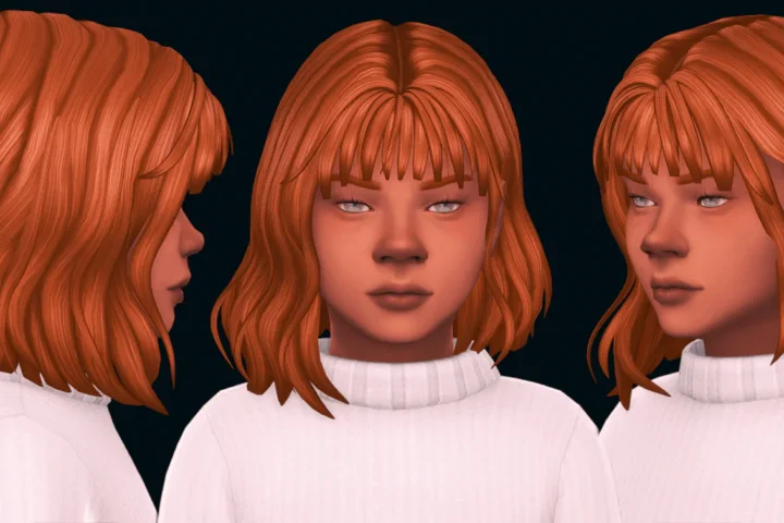 Susan Hair V2 for Kids (simstrouble)