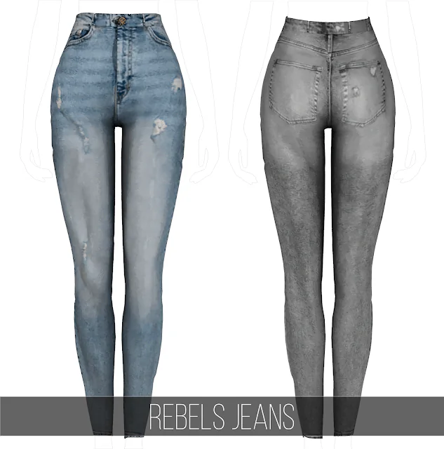 Fifthscreations - Rebels Jeans Women Clothes