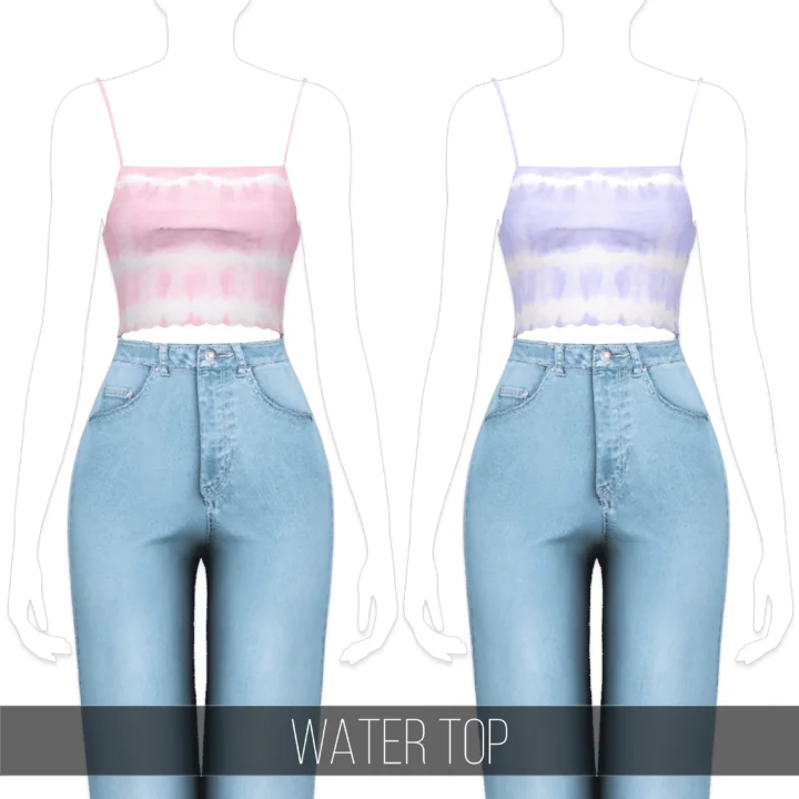 Fifthscreations - Water Top Women Clothes