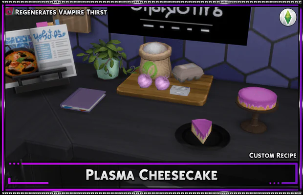 Custom Recipe: Plasma Cheesecake